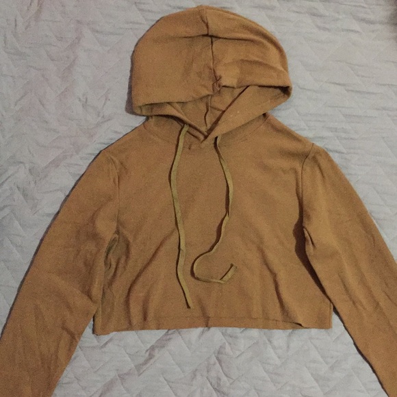 crybaby tan knit hoodie - Picture 6 of 7